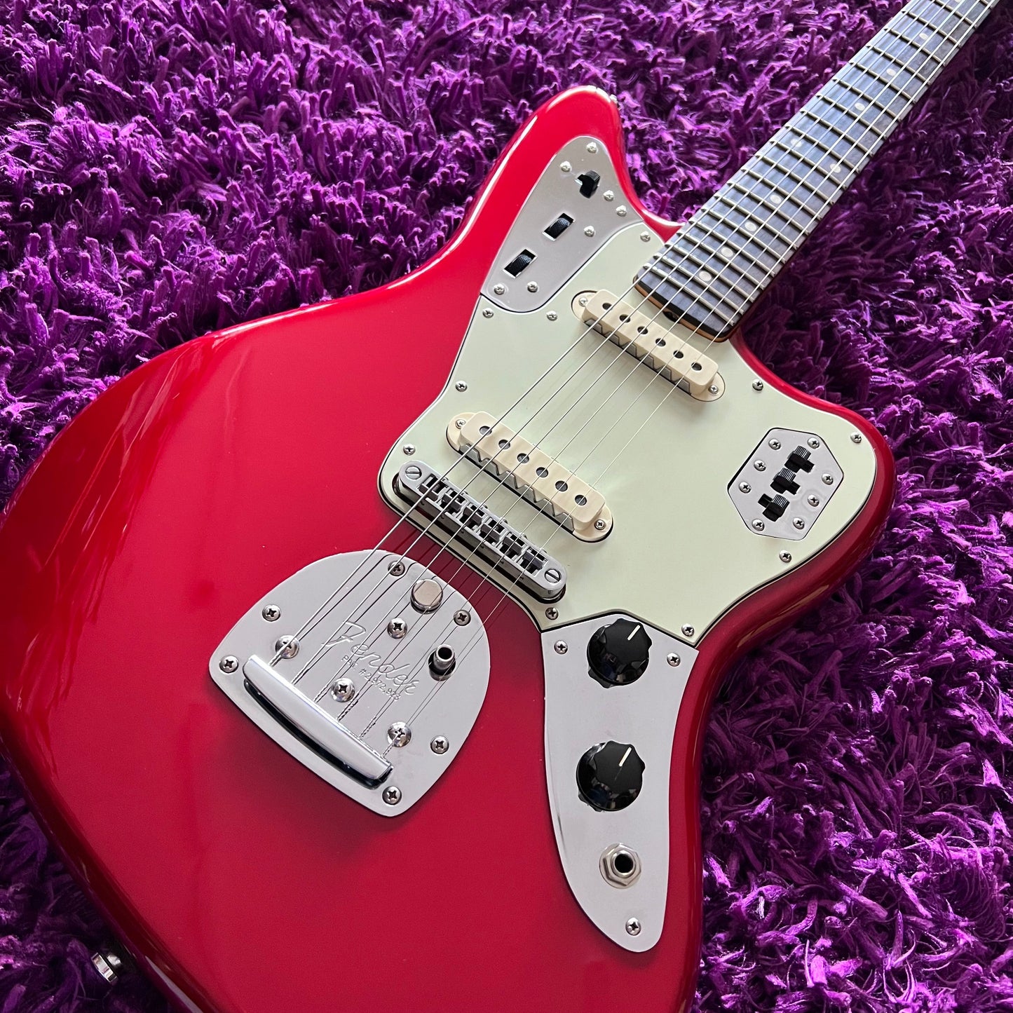 2008 Fender Classic Player Jaguar Candy Apple Red (MIM) (w/ HSC)