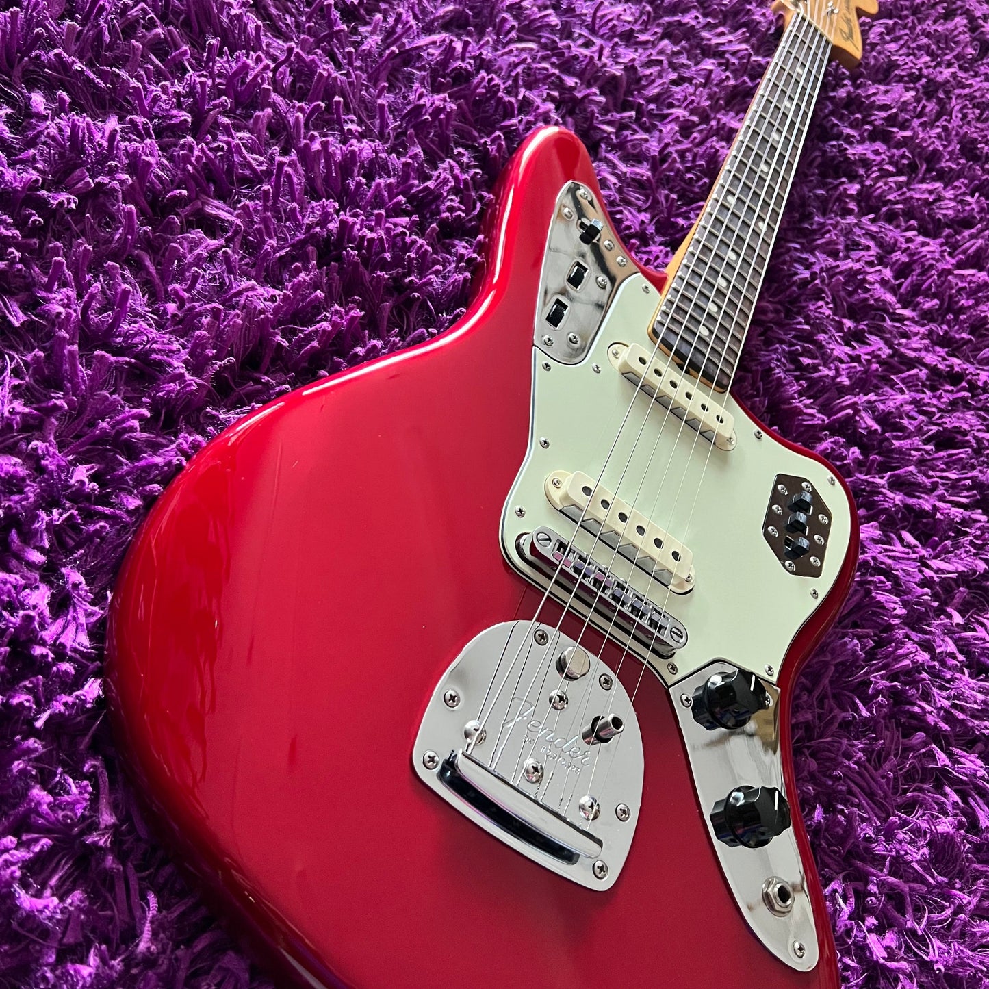 2008 Fender Classic Player Jaguar Candy Apple Red (MIM) (w/ HSC)