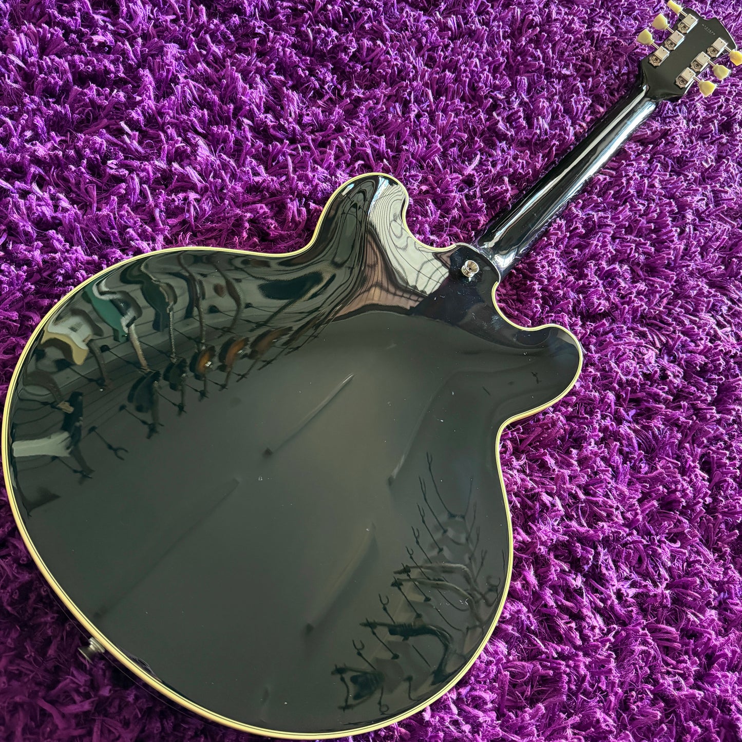 2012 Fujigen Masterfield MSA-HP Semi-Hollow Black (MIJ Fujigen) (w/ HSC)