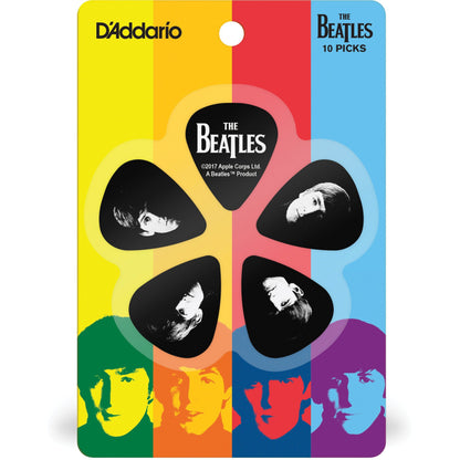 D'Addario Beatles Guitar Picks, Meet The Beatles, 10 Pack, Thin