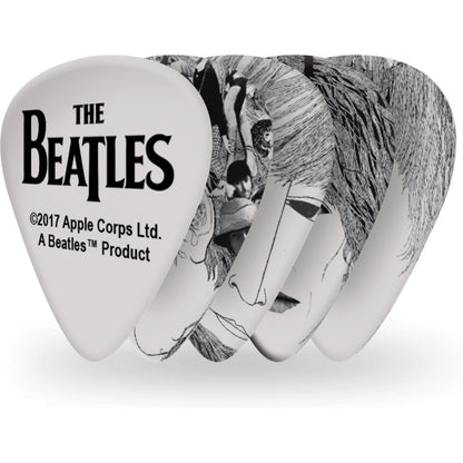 D'Addario Beatles Guitar Picks, Revolver, 10 Pack, Thin