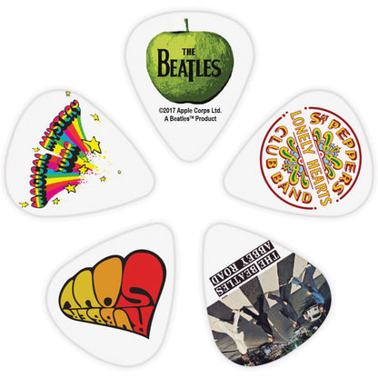 D'Addario Beatles Guitar Picks, Albums 10 Pack, Thin