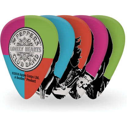 D'Addario Sgt. Pepper's Lonely Hearts Club Band 50th Anniversary Light Gauge Guitar Picks