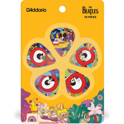 D'Addario Yellow Submarine 50th Anniversary Light Gauge Guitar Picks