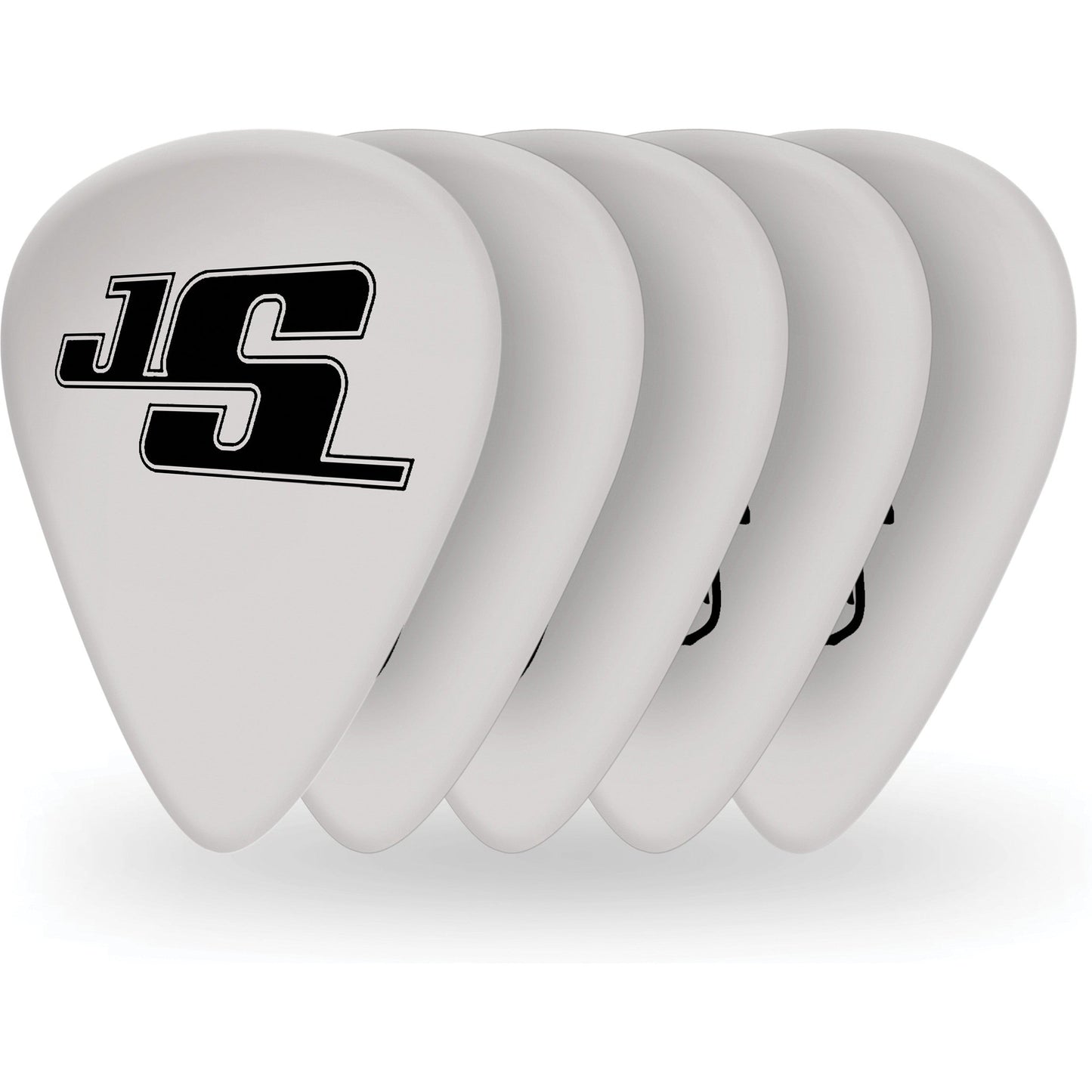 D'Addario Joe Satriani Guitar Picks, White, 10 Pack, Light