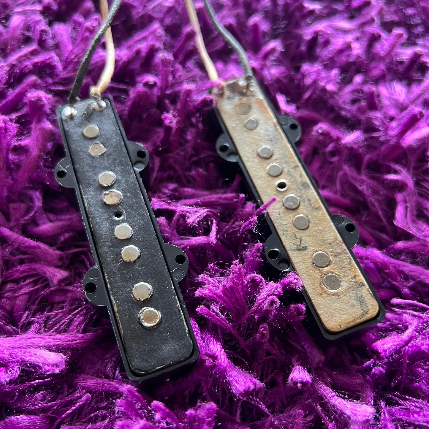 1963 Fender Jazz Bass Genuine Vintage Matched Pickup Set