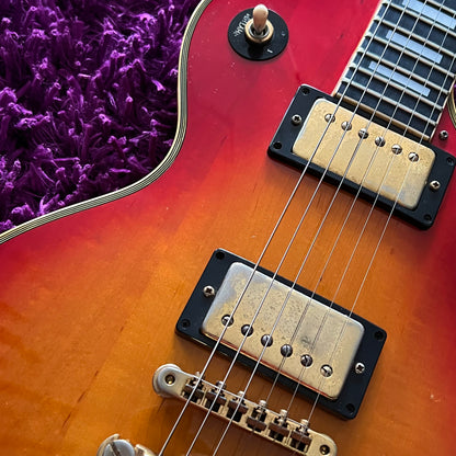 Late 1970s Yamaha Studio Lord SL700C Les Paul Custom Red Sunburst (MIJ)