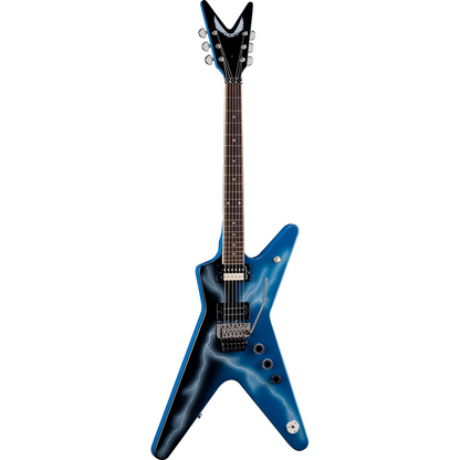 Dean ML Dean From Hell Blue Lightning Bolt Electric Guitar