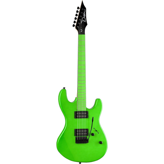 Dean Custom Zone 2 HB Fluorescent Green Electric Guitar