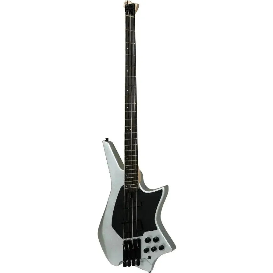 HILS HZB4 – Satin Silver – Headless 4-String Bass