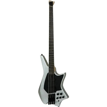 HILS HZB4 – Satin Silver – Headless 4-String Bass