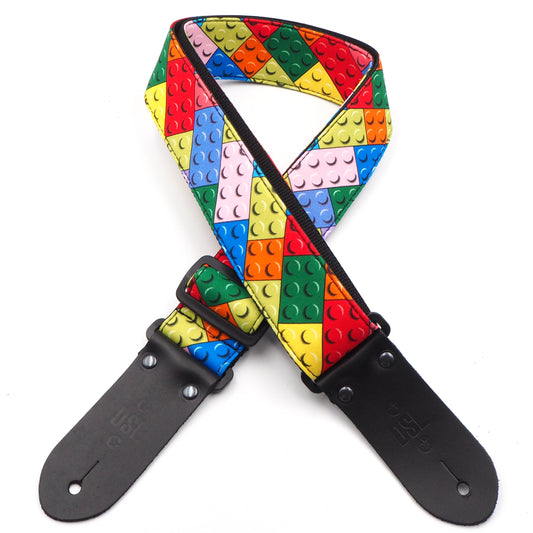 2" Fabric pattern strap