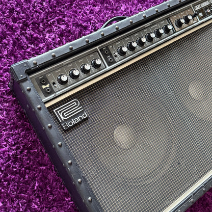 1986 Roland Jazz Chorus JC-120 120-Watt Solid-State Guitar Combo Amplifier (Made in USA)
