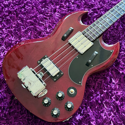 Early 1970s Greco EB-350 SG Bass (Gibson EB-3 Style) (33.5" Scale) (MIJ)