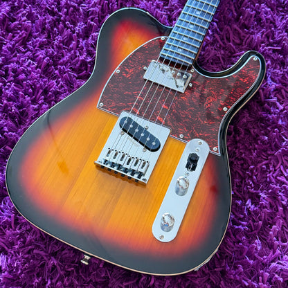 2020s Jet JT-350 Sunburst Telecaster Custom Style Electric Guitar