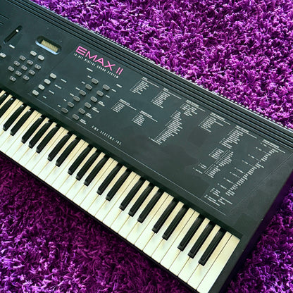 1990s E-MU Systems Emax II 61-Key 16-Bit Sampler Workstation