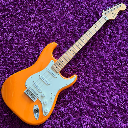 2022 Fender Player Stratocaster Capri Orange, Maple Neck (Made in Mexico)