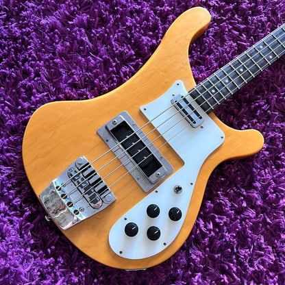 1980s Fernandes RB-80 Rickenbacker 4001 Bass Guitar (Mapleglo) (MIJ)