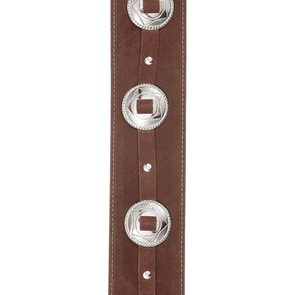 D'Addario Deluxe Leather Guitar Strap