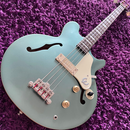 Epiphone Jack Casady Bass Faded Pelham Blue (Used, Mint)