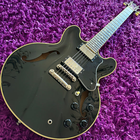 2012 Fujigen Masterfield MSA-HP Semi-Hollow Black (MIJ Fujigen) (w/ HSC)