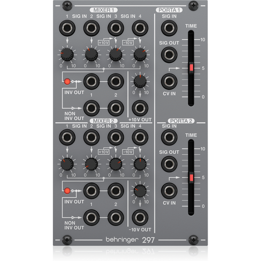 Behringer SYSTEM 100 297 DUAL PORTAMENTO/CV UTILITIES Eurorack Module
