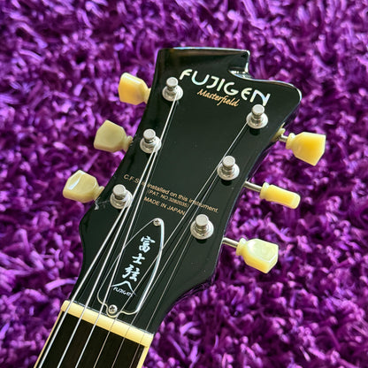 2012 Fujigen Masterfield MSA-HP Semi-Hollow Black (MIJ Fujigen) (w/ HSC)