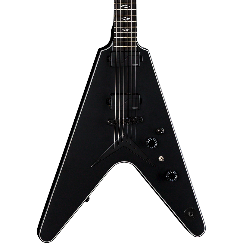 Dean V Select Fluence Black Satin Electric Guitar