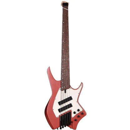 HILS HNB5 – Gloss Metallic Rose Gold – Headless 5-String Bass