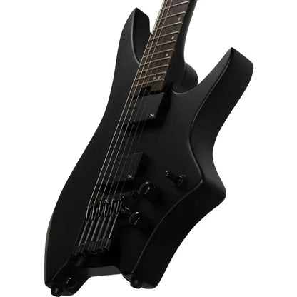 HILS HN5 – Satin Black – Headless 6-String Guitar