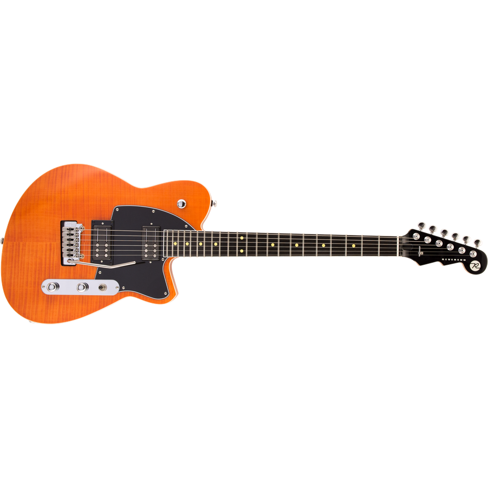 Reverend Reeves Gabrels Signature FM Rock Orange Flame Maple