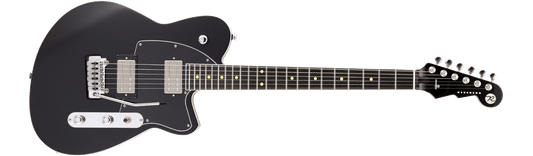 Reverend Reeves Gabrels Signature FM Midnight Black Flame Maple