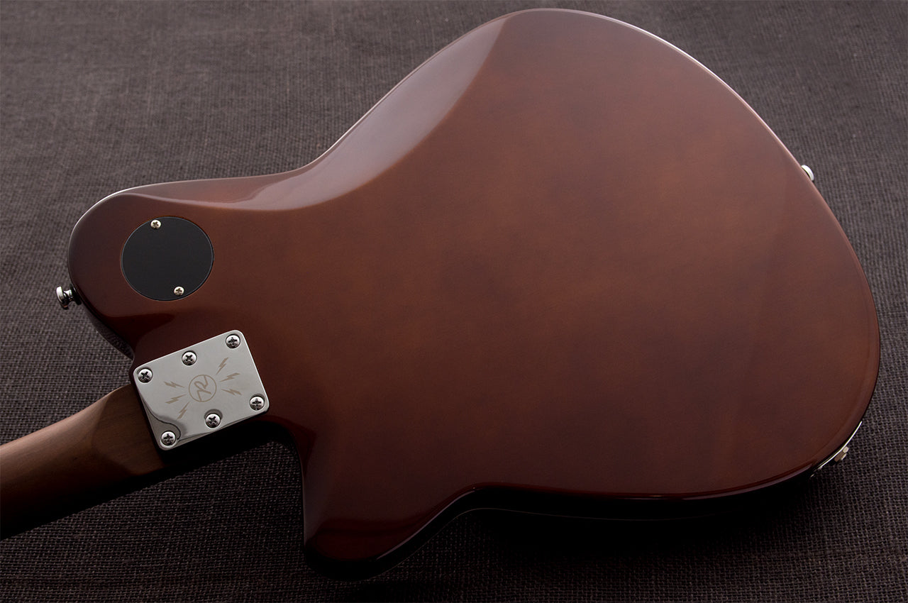 Reverend Charger RA FM Transparent Wine Red Flame Maple