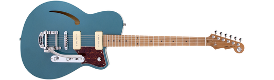 Reverend Club King 290 Deep Sea Blue w/ Bigsby