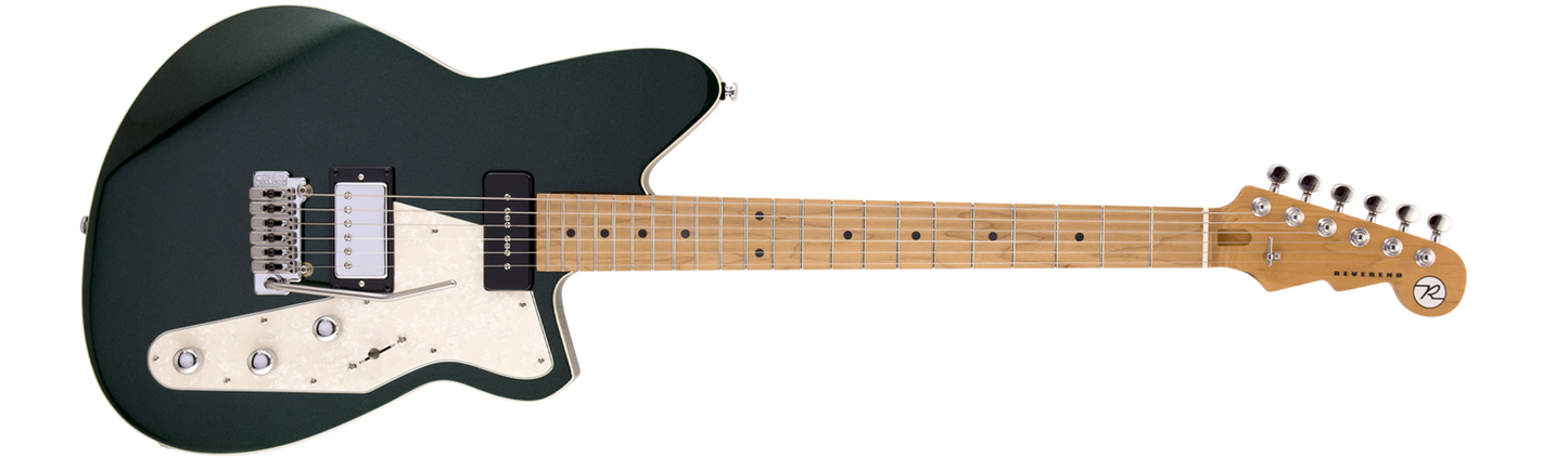 Reverend Double Agent W w/ Wilkinson Tremolo Outfield Ivy