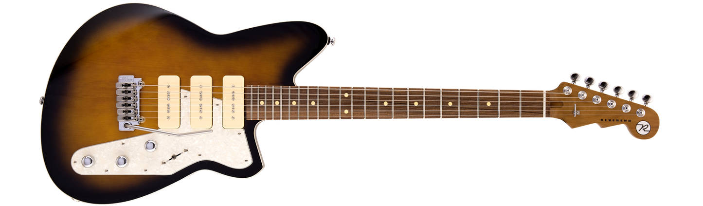 Reverend Jetstream 390 w/ Wilkinson Tremolo Coffee Burst