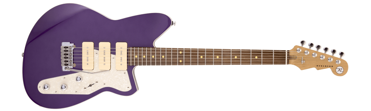 Reverend Jetstream 390 w/ Wilkinson Tremolo Italian Purple