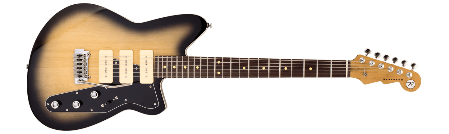 Reverend Jetstream 390 w/ Wilkinson Tremolo Korina Burst