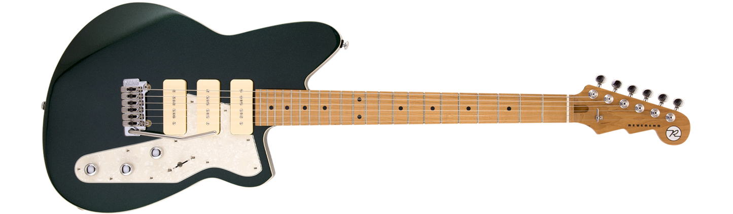 Reverend Jetstream 390 w/ Wilkinson Tremolo Outfield Ivy