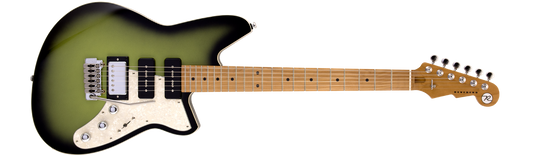 Reverend Six Gun HPP w/ Wilkinson Tremolo Avocado Burst