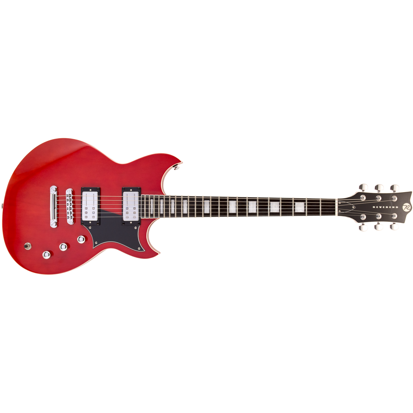 Reverend Sensei RA Transparent Cherry – Deep Tone Music
