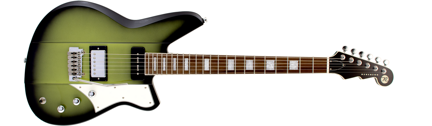 Reverend Warhawk DAW w/ Wilkinson Tremolo Avocado Burst