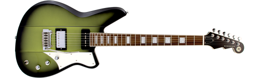 Reverend Warhawk DAW w/ Wilkinson Tremolo Avocado Burst