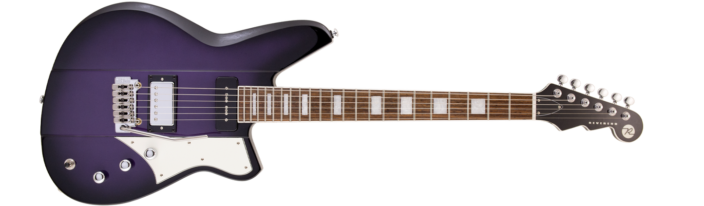 Reverend Warhawk DAW w/ Wilkinson Tremolo Purple Burst
