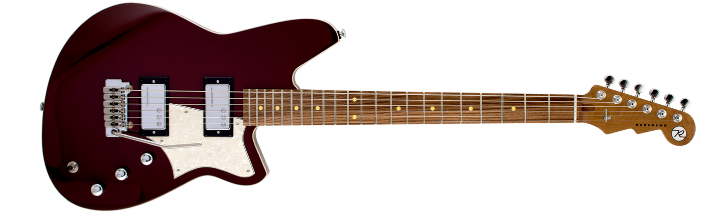 Reverend Descent W Baritone w/ Wilkinson Tremolo Medieval Red