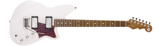Reverend Descent W Baritone w/ Wilkinson Tremolo Transparent White