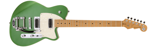 Reverend Flatroc w/ Bigsby Emerald Green