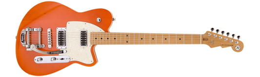 Reverend Flatroc w/ Bigsby Rock Orange