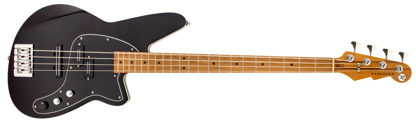 Reverend Decision P Bass Midnight Black