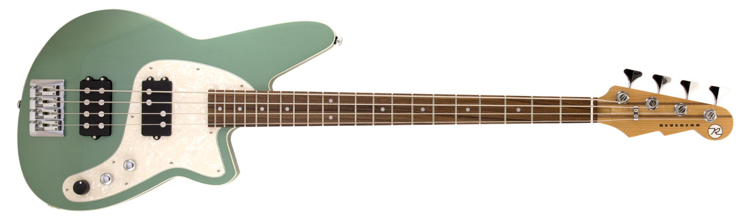 Reverend Mercalli 4 Bass Metallic Alpine